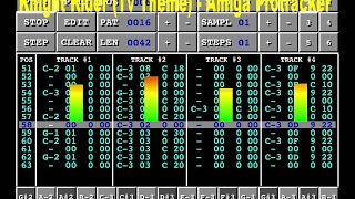 Knight Rider Tv Theme Amiga Protracker Remix [upl. by Ennaej120]