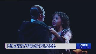 Phantom of the Opera star Emilie Kouatchou makes history as 1st Black actor in female lead [upl. by Gillette]