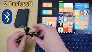 How to Pair Bluetooth Headphones to Smartphone and PC or Tablet at the Same Time [upl. by Kruse]