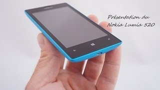 Présentation du Nokia Lumia 520 [upl. by Narbig]