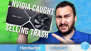 Laughably Bad at 400 Nvidia GeForce RTX 4060 Ti Review [upl. by Polad]