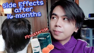 FINASTERIDE 16 months update for HAIR LOSS  SIDE EFFECTS [upl. by Danzig386]