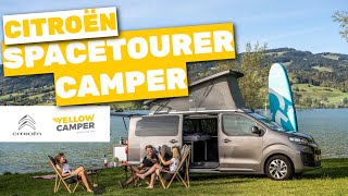 Citroën SpaceTourer Camper  Yellowcamper [upl. by Ezirtaeb]