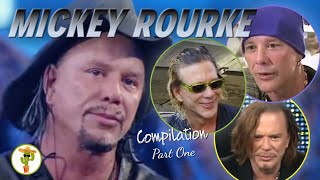 Mickey Rourke  Compilation  Part 1 The Wrestler  Diner  Rumble Fish [upl. by Notak]