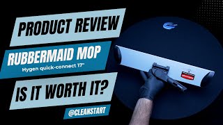 Rubbermaid HYGEN Mop  HONEST REVIEW from a cleaning professional [upl. by Mikkanen]