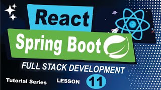 React  Spring Boot CRUD Full Stack App  11  using react router in our react application [upl. by Seni459]