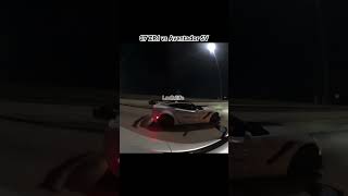 Lamborghini Aventador SV vs Corvette ZR1 [upl. by Ellenrahc]