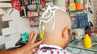 😱Head shave🔥patriotsensitive dandruff 🌕dani Hair dresser talent🔥youtube [upl. by Adnahsed236]