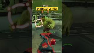 SpiderMan Vs HULK fight  gta5 [upl. by Daisey]