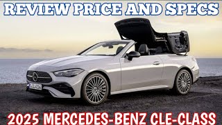 New 2025 Mercedes Benz CLE  Review Price And Specs [upl. by Birkle72]