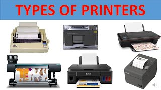 TYPES OF PRINTER  IMPACT PRINTER AND NON IMPACT PRINTER  FUNDAMENTALS OF COMPUTER [upl. by Holton]