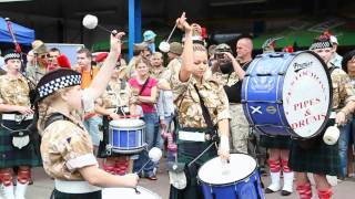 Scotland the brave  Częstochowa Pipes amp Drums [upl. by Ybbil]