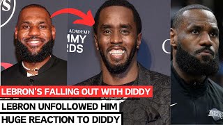 Lebron James reaction to Diddy video UNFOLLOWED him BREAKING NEWS [upl. by Derward539]