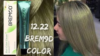 with out cut down hair dye tips and techniques with1222 bremod hair color 💚🍏💁🏻 [upl. by Akiemahs]