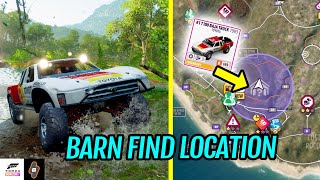 Hidden Barn Find Location  How to get the Legendary 1 T100 Baja Truck 1993  Forza Horizon 5 [upl. by Drews360]