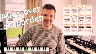 Akkoorden leren spelen overzicht akkoorden chords [upl. by Ahseka]