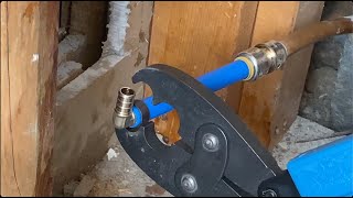 SharkBite PEX Crimp Tool Revolutionizing DIY Plumbing [upl. by Venn]