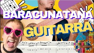 BARACUNATANA Acordes de Guitarra Aterciopelados tutorial Rock en español [upl. by Joash844]