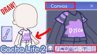 You Can Draw in Gacha Life 2 Canvas Feature Concept [upl. by Todhunter]