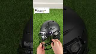 How To Install A Nxtrnd VZR2 Visor On A Riddell Speedflex Helmet shorts [upl. by Lira]