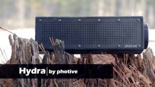 Photive HYDRA Portable Waterproof Bluetooth Speaker [upl. by Latty]