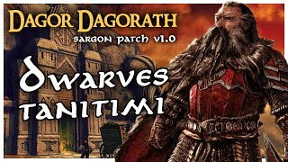 DWARVES TANITIMI  BFME II ROTWK  Dagor Dagorath Sargon Patch v10 [upl. by Annohsat]