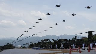 Un exercice militaire dampleur inédite réunit la Corée du Sud et les ÉtatsUnis [upl. by Dloraj]