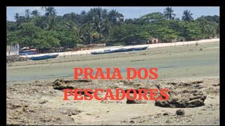 Praia dos pescadores e da praça de Bom Jesus dos Pobres Saubara BA [upl. by Chariot]