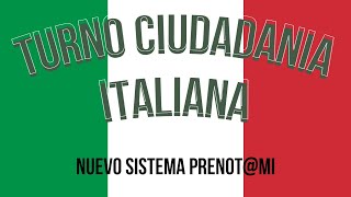 ¿COMO SACAR TURNO EN EL CONSULADO ITALIANO SISTEMA NUEVO PRENOTAMI TURNO OBTENIDO [upl. by Mahan]