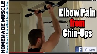 Elbow pain from chinups [upl. by Humpage911]