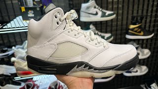 The Air Jordan 5 Retro White Black [upl. by Ayom]