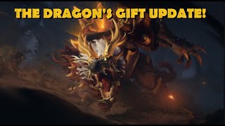 DOTA 2  THE DRAGONS GIFT UPDATE NEW TREASURE [upl. by Marketa]