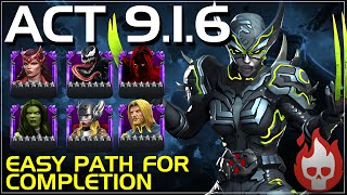 MCOC Act 916  Easy Path For Completion  Lady Deathstrike vs Orochi  2024 [upl. by Harald796]