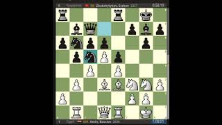 GM Bassem Amin Egypt vs IM Erzhan ZhakshylykovKyrgyzstan at 2024 Chess Olympiad Bd 1 subscribe [upl. by Eojyllib]