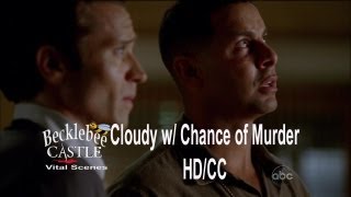 Castle 5x02 quotCloudy with a Chance of Murderquot Ryan amp Esposito Reconcile HDCC [upl. by Morganne956]