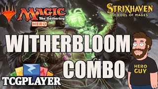 STANDARDS PEST COMBO DECK  WItherbloom Magecraft Combo Standard [upl. by Nosreip669]