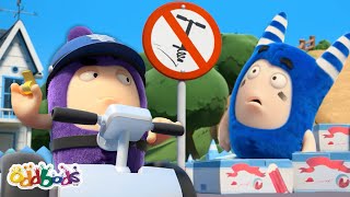 No Pogos Allowed  Oddbods Cartoons  Funny Cartoons For Kids [upl. by Atirec321]