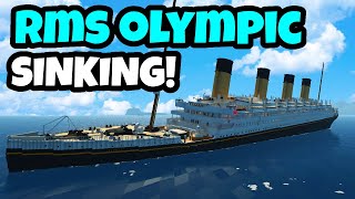 Sinking The RMS Olympic In Stormworks Build amp Rescue [upl. by Iila612]