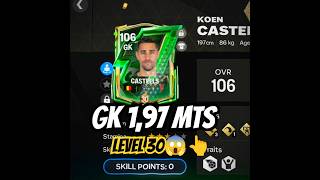 CASTEELS LEVEL 30☠️🔥 eafc24 fifa fifamobile eafc shorts [upl. by Ognimod651]