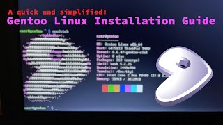 Gentoo Linux Installation Guide  Under 20 Minutes [upl. by Gowon236]