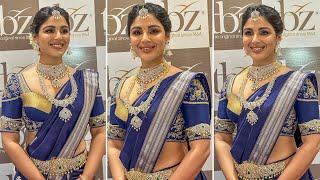 Samyuktha Menon Entry With Full Jewellery  Samyuktha Menon at Tbz The Original  Hi Celebrity [upl. by Anaujd343]