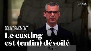 Nouveau gouvernement  la liste des ministres a été dévoilée à lElysée [upl. by Aredna384]