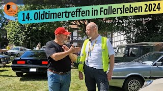 Das 14 Oldtimertreffen am Schlosspark in Fallersleben  Wolfsburg ausgerichtet vom Motorsportclub [upl. by Anglo]