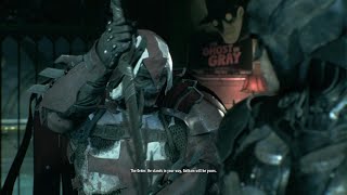 Batman Arkham knight  Final Mission  Should Azrael kill Batman [upl. by Domph707]