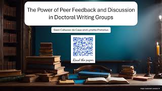 Learning together through collaborative writing in doctoral writing groups  research podcast [upl. by Kerri]