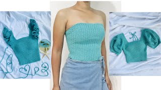 SEIZ CROCHET TOP TUTORIAL [upl. by Abihsot288]