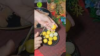 How to peel lemon  easy way to peel lemon shorts tipsandtricks [upl. by Syxela]