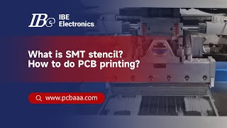 What is an SMT stencil  How to do PCB printing [upl. by Suirtimed]