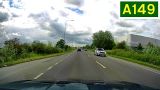 A149  Queen Elizabeth Way Kings Lynn Bypass  Southbound Part 2 [upl. by Virgilia]