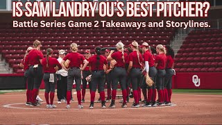 OU Softball The BIGGEST Stars from Game 2 of the Battle Series [upl. by Urbano]